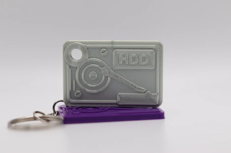 Móc khóa hình ổ cứng HDD siêu nhỏ - Image 2