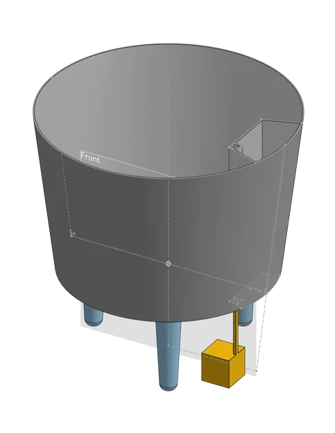 Lõi Chậu Cây Tự Tưới Parametric (Thiết kế lắp ráp) - Image 2