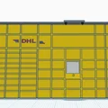 DHL BOX / Tủ gửi hàng DHL (Mô hình thu nhỏ để bàn) - Thumbnail 2