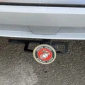 Nắp che móc kéo 1.25 inch gắn sticker tròn - Thumbnail 3