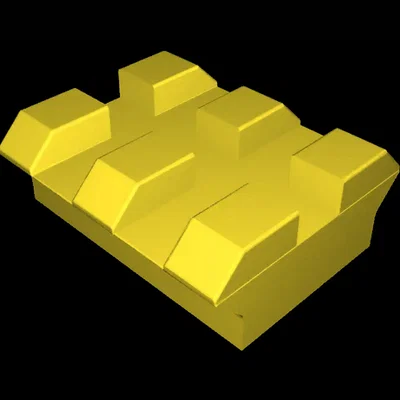 Mô hình 3D Short Picatinny Rail Section chuẩn MIL-STD-1913 chất lượng