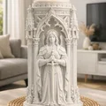 STL Giá Đựng Nến Thiên Thần Gothic | Lồng Đèn Tealight Kiến Trúc Thánh Đường Fantasy - Thumbnail 1