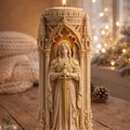 STL Giá Đựng Nến Thiên Thần Gothic | Lồng Đèn Tealight Kiến Trúc Thánh Đường Fantasy - Thumbnail 2