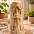 STL Giá Đựng Nến Thiên Thần Gothic | Lồng Đèn Tealight Kiến Trúc Thánh Đường Fantasy - Thumbnail 4