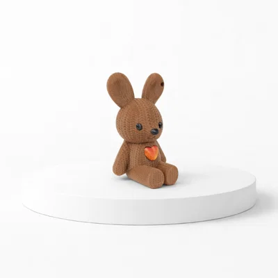 Móc khóa Thỏ Len dễ thương