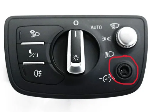 Nắp che nút điều khiển đèn Audi A6 C7 - Phụ kiện in 3D chính xác - Image 1