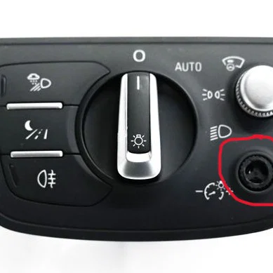 Nắp che nút điều khiển đèn Audi A6 C7 - Phụ kiện in 3D chính xác