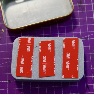 Khay 3D đựng thẻ nhớ MicroSD cho hộp kim loại siêu gọn