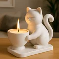File STL Đế Nến Mèo Con Dễ Thương | Giá Đỡ Nến Tea Light - Thumbnail 5