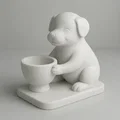 Mẫu STL 3D Chú Cún Con Giữ Nến Trà (Puppy Tea Light Holder) - Thumbnail 2