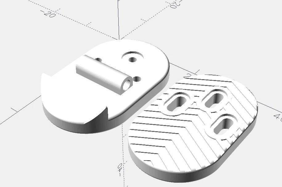 Lẫy nắp bình giữ nhiệt (Thermos lid latch) - Image 2