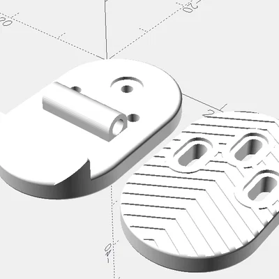 Lẫy nắp bình giữ nhiệt (Thermos lid latch)