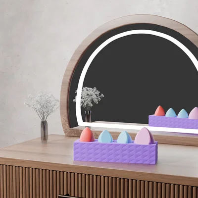 Kệ Đựng Mút Trang Điểm (Makeup Sponge Organizer)