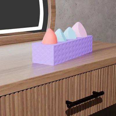 Kệ Đựng Mút Trang Điểm (Makeup Sponge Organizer)