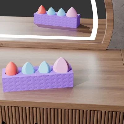 Kệ Đựng Mút Trang Điểm (Makeup Sponge Organizer)