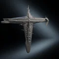 Mô hình in 3D tàu Starship Titanic - Tàu vũ trụ sang trọng - Thumbnail 2