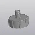 Nắp thùng IBC tích hợp đầu nối ống 18mm - Phụ kiện 3D hữu ích - Thumbnail 1