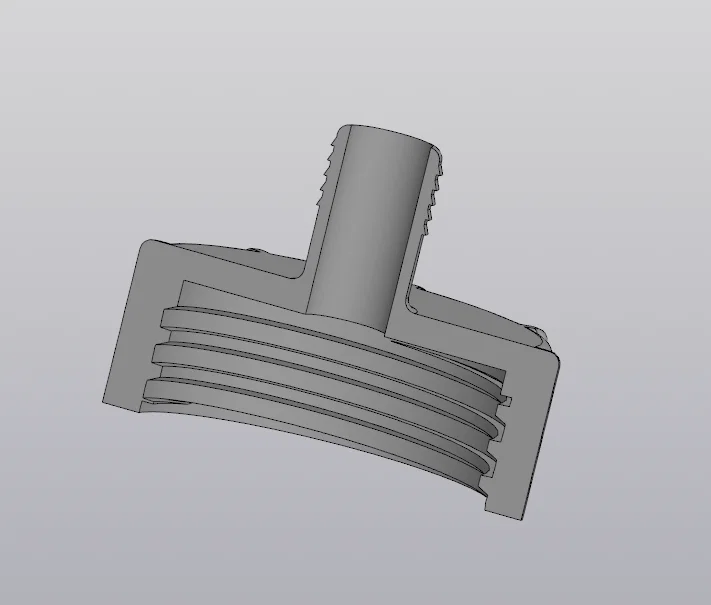 Nắp thùng IBC tích hợp đầu nối ống 18mm - Phụ kiện 3D hữu ích - Image 2