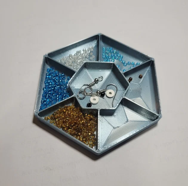 Khay đựng hạt cườm Craft Bead Bins - Thiết kế thông minh cho đồ handmade - Image 1