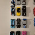 Giá treo tường cho Lego Speed Champions 6-wide và 8-wide - Có lỗ bắt vít - Thumbnail 5