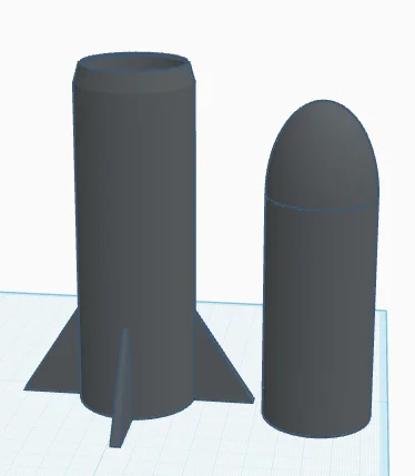 Mô hình tên lửa Ignis-1 chuyên dụng cho thử nghiệm động cơ - Image 2