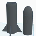 Mô hình tên lửa Ignis-1 chuyên dụng cho thử nghiệm động cơ - Thumbnail 2