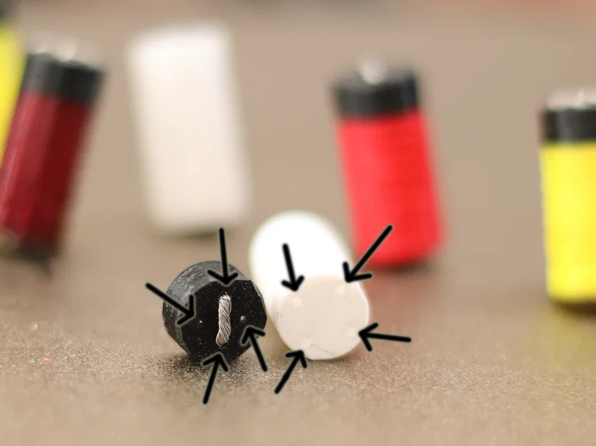 Bộ chuyển đổi pin V74PX / NM154 sang 10 viên pin AG10 / LR54 / LR1130 - Image 5