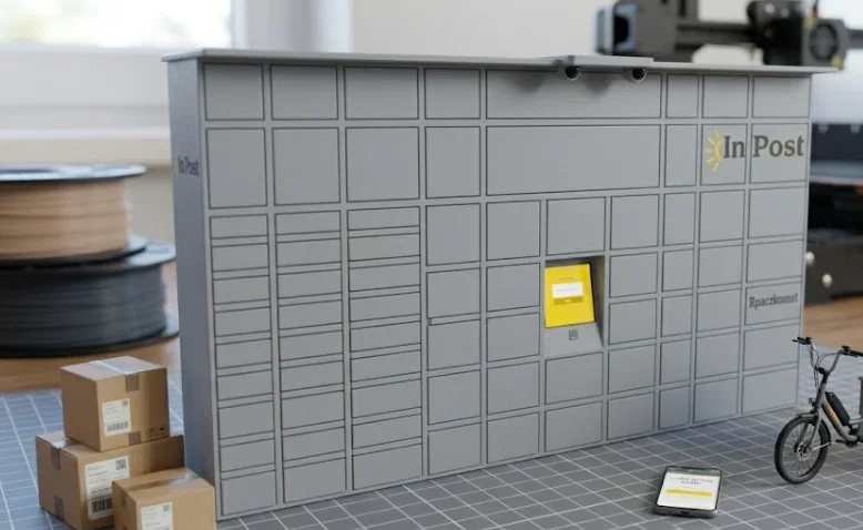 Tủ Gửi Đồ Thông Minh (InPost Parcel Locker) | Mô hình 3D in ấn - Image 1