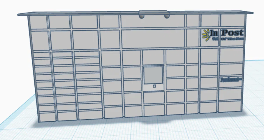 Tủ Gửi Đồ Thông Minh (InPost Parcel Locker) | Mô hình 3D in ấn - Image 2