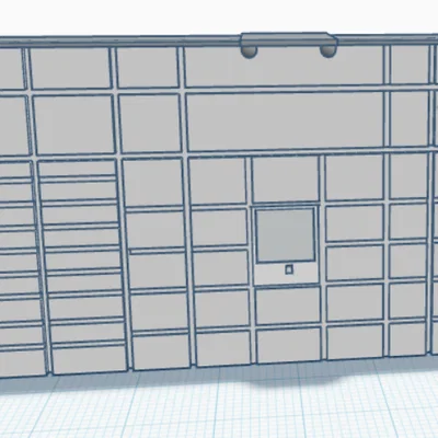Tủ Gửi Đồ Thông Minh (InPost Parcel Locker) | Mô hình 3D in ấn