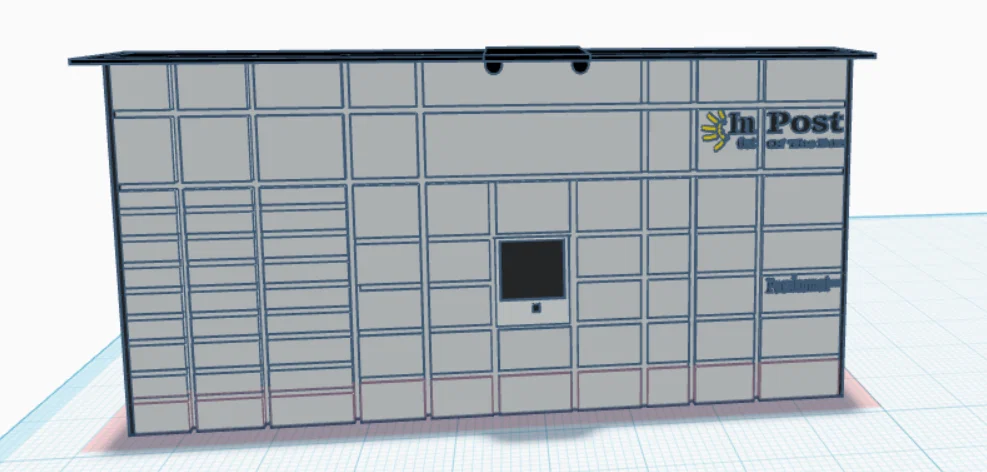 Tủ Gửi Đồ Thông Minh (InPost Parcel Locker) | Mô hình 3D in ấn - Image 3