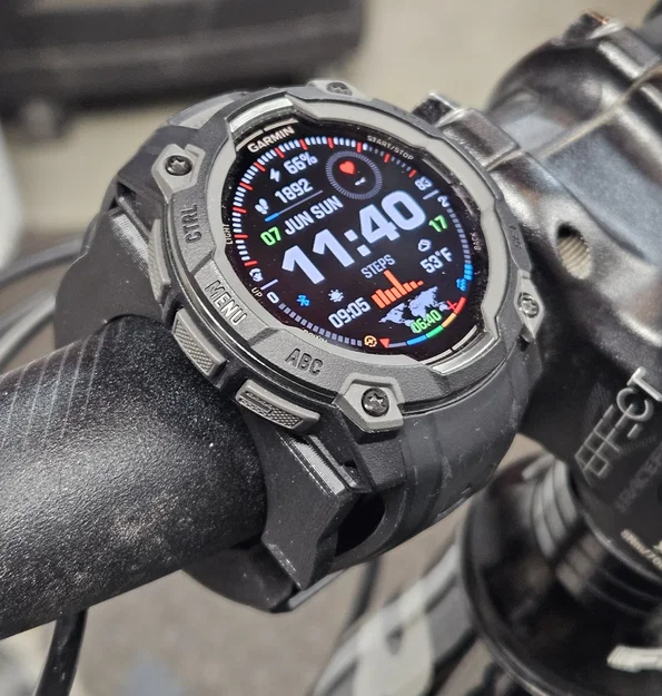 Đế gắn đồng hồ Garmin cho ghi-đông xe đạp MTB 35mm - Image 1