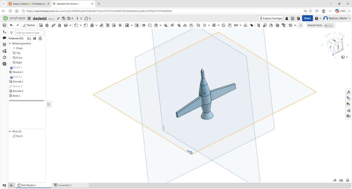 Thử thách in 3D: Mẫu phi tiêu kiểm tra độ chính xác máy in - Image 1