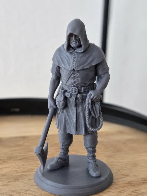Mô hình 3D Henker 2 - Nhân vật đao phủ bí ẩn phong cách Trung cổ - Image 1