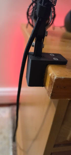 Giá treo cần micro (Mic boom arm mount) cố định mặt bàn chắc chắn - Image 3