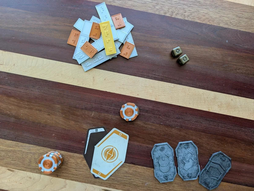Bộ Chip Tiền Tệ Republic (Star Wars Sabacc Credit Chips) - Image 2