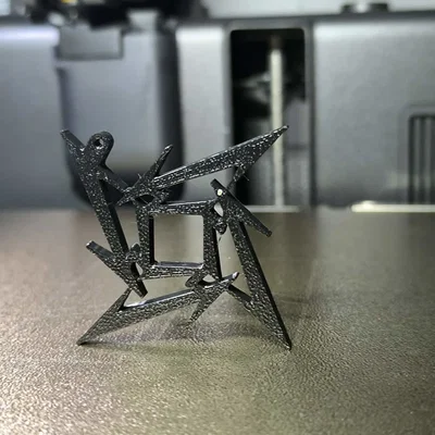 Móc khóa Metallica Ninja Star in 3D cực chất cho fan hâm mộ