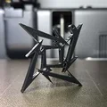 Móc khóa Metallica Ninja Star in 3D cực chất cho fan hâm mộ - Thumbnail 2