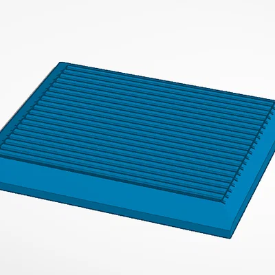Mô hình tấm pin năng lượng mặt trời giả (fake solar panel) in 3D