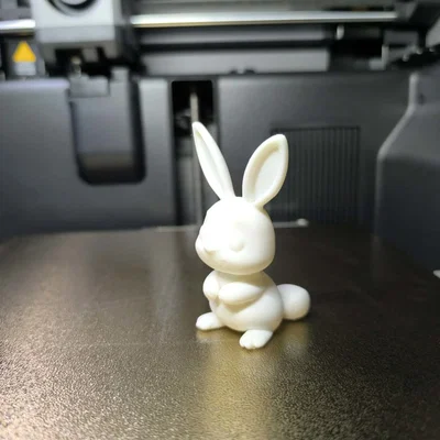 Mô hình 3D Chú thỏ con dễ thương (Cute Rabbit) - Trang trí cực xinh