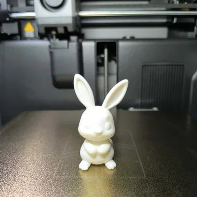 Mô hình 3D Chú thỏ con dễ thương (Cute Rabbit) - Trang trí cực xinh