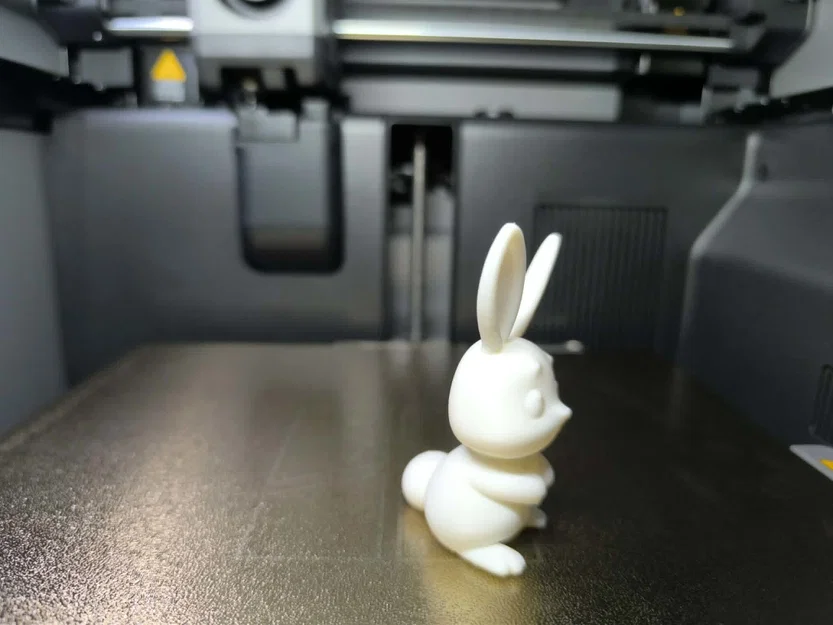 Mô hình 3D Chú thỏ con dễ thương (Cute Rabbit) - Trang trí cực xinh - Image 3