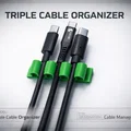 Bộ kẹp giữ 3 dây cáp (Triple Cable Organizer) - Thumbnail 1