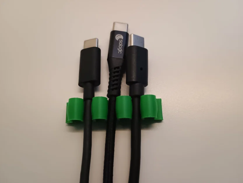 Bộ kẹp giữ 3 dây cáp (Triple Cable Organizer) - Image 9