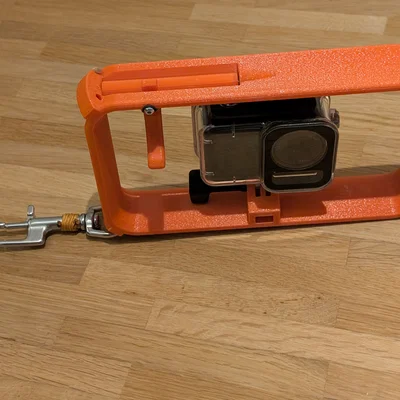 Khay gắn camera dưới nước cho DJI OSMO Action 5 Pro kèm cò bấm tích hợp