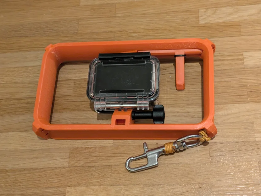 Khay gắn camera dưới nước cho DJI OSMO Action 5 Pro kèm cò bấm tích hợp - Image 5
