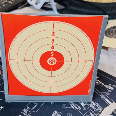 Giá đỡ bia tập bắn Airsoft 140mm in 3D tiện dụng