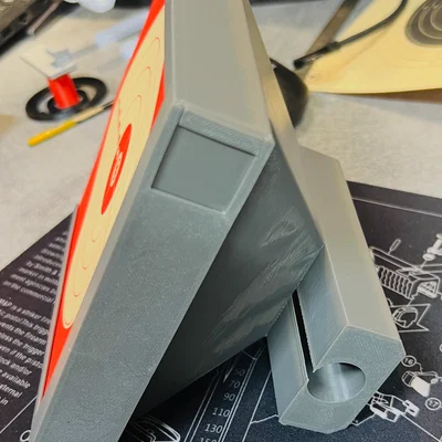 Giá đỡ bia tập bắn Airsoft 140mm in 3D tiện dụng