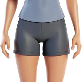 Mô hình 3D cô gái mặc đồ thể thao năng động - Dívka 1