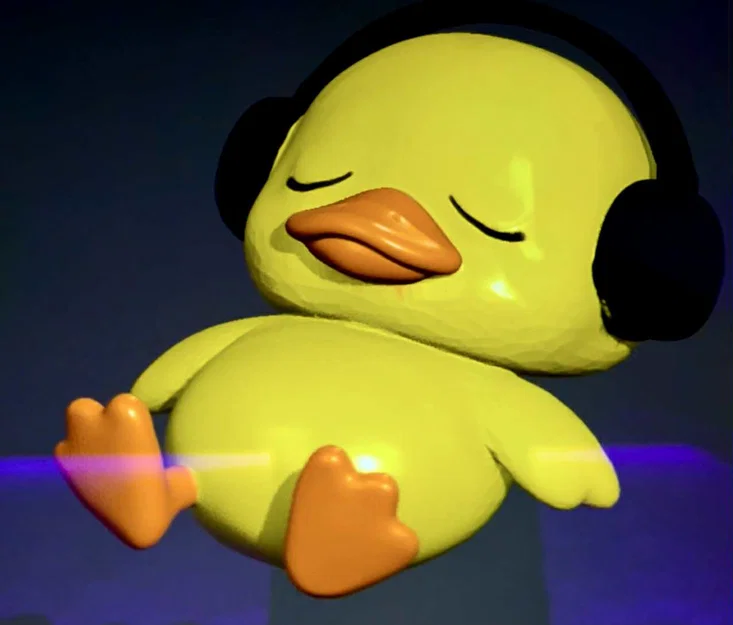 Mô hình chú vịt Chill Duck dễ thương - Image 2